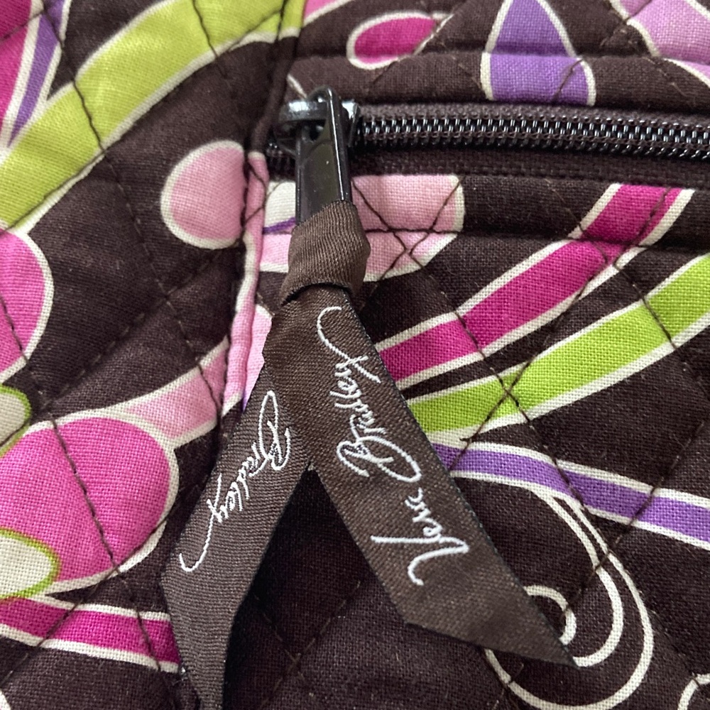 Vera Bradley Purple Punch shoulder bag/purse retired pattern - Picture 3 of 11